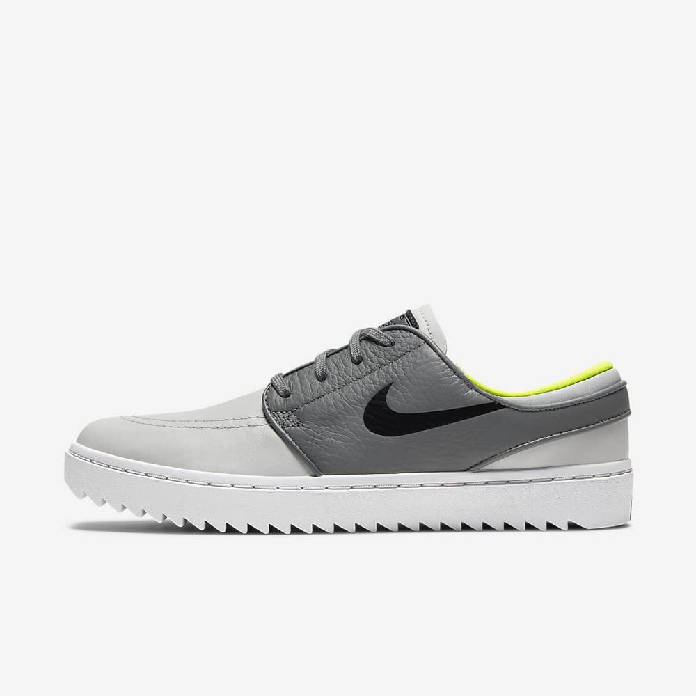 Chaussure De Golf Nike Janoski G Grise 2915-378 Grey Fog/Smoke Grey/White/Black Homme | ZFU-67247229